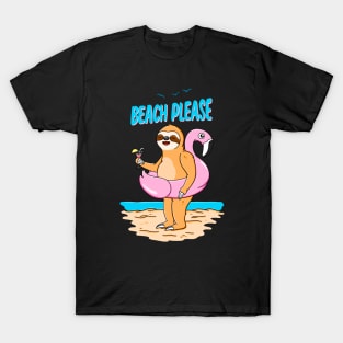 Sloth Beach T-Shirt